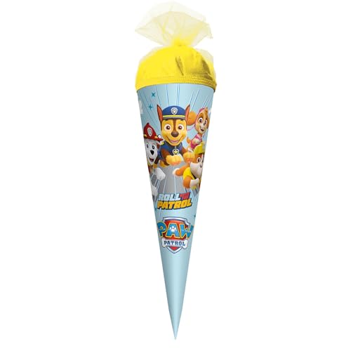 ROTH Schultüte klein Paw Patrol 22 cm - rund, Tüllverschluss - Zuckertüte Paw Patrol Schulanfang ROTH Schultüte klein Paw Patrol 22 cm - rund, Tüllverschluss - Zuckertüte Paw Patrol Schulanfang von ROTH