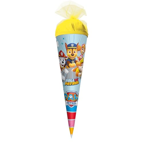 ROTH Schultüte klein Paw Patrol 50 cm - rund, Tüllverschluss - Zuckertüte Paw Patrol Schulanfang ROTH Schultüte klein Paw Patrol 50 cm - rund, Tüllverschluss - Zuckertüte Paw Patrol Schulanfang von ROTH