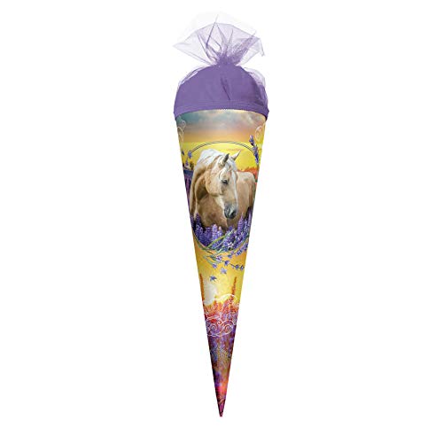 ROTH Schultüte klein Pferdeträume 22cm rund mit Tüllverschluss ROTH Schultüte klein Pferdeträume 22cm rund mit Tüllverschluss von ROTH