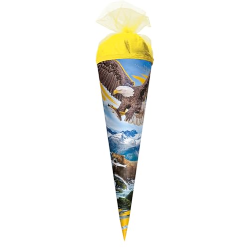 ROTH Schultüte klein Seeadler 35 cm - rund Tüllverschluss - Zuckertüte Seeadler Schulanfang ROTH Schultüte klein Seeadler 35 cm - rund Tüllverschluss - Zuckertüte Seeadler Schulanfang von ROTH