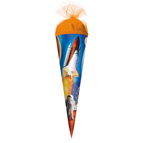 ROTH Schultüte klein Weltraum 50 cm - rund Tüllverschluss - Zuckertüte Weltraum Schulanfang ROTH Schultüte klein Weltraum 50 cm - rund Tüllverschluss - Zuckertüte Weltraum Schulanfang von ROTH
