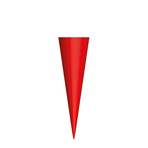 ROTH Schultüten-Rohling klein zum Basteln rot - 50 cm rund - ohne Verschluss ROTH Schultüten-Rohling klein zum Basteln rot - 50 cm rund - ohne Verschluss von ROTH
