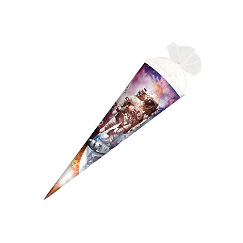 Roth Schultüte Astronaut Space Weltraum All Zuckertüte Lichtfunktion Einschulung: Größe: 35 cm Roth Schultüte Astronaut Space Weltraum All Zuckertüte Lichtfunktion Einschulung: Größe: 35 cm von ROTH