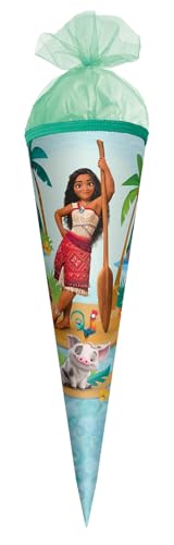 Schultüte, Disney Vaiana, 22 cm, rund, Tüllverschluss Schultüte, Disney Vaiana, 22 cm, rund, Tüllverschluss von ROTH