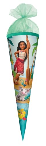 Schultüte, Disney Vaiana, 50 cm, rund, Tüllverschluss Schultüte, Disney Vaiana, 50 cm, rund, Tüllverschluss von ROTH