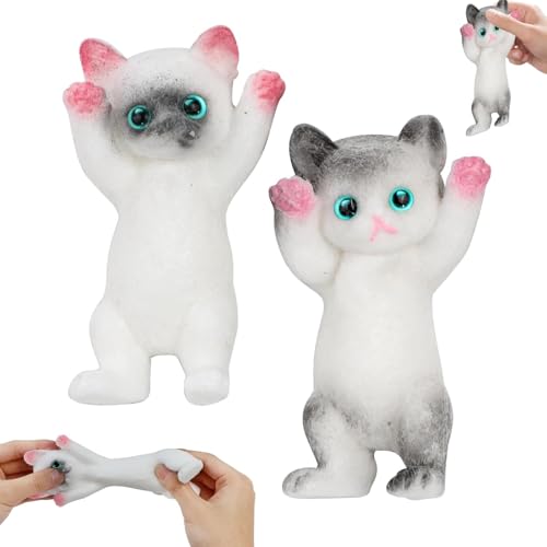 2 Stück Taba Squishy Kit, Fufu Squishy, Squishy Anti-Stress, Taba Squishy Pfote, Taba Squishy Katze, Riesen-Squishy, Anti-Stress-Spielzeug von ROTKUSZ