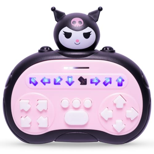 Schnelles Push-Bubble-Spiel für Kinder und Erwachsene, Mini-Handheld-Schnelles Push-Spiel, Stress abbauendes Pop-Fidget-Spielspielzeug für Jungen, Mädchen, Teenager (Fuchs) von ROUSKY