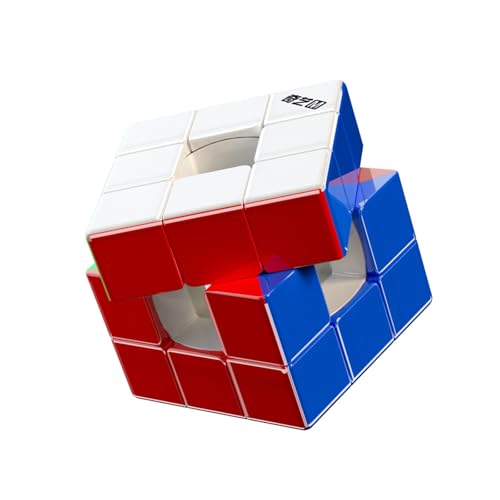 ROXENDA 3x3 Speed Cube Professioneller Zauberwürfel – Stickerless 3x3x3 Hollow-Core-Magic Cube mit reibungslosem Drehmechanismus, 3D-Puzzle für Speedcubing & Sammler von ROXENDA