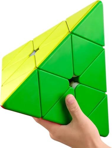ROXENDA 3x3x3 Pyraminx Speed Cube - Großes 27,5 cm Pyramiden-Würfelspielzeug für Kinder und Erwachsene ROXENDA 3x3x3 Pyraminx Speed Cube - Großes 27,5 cm Pyramiden-Würfelspielzeug für Kinder und Erwachsene von ROXENDA