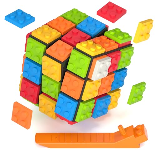ROXENDA 3x3x3 Zauberwürfel,Ziegelsteine Magie mit dem Quadrat 3x3, 3D schnelle würfel für Kinder und Erwachsene die spaß haben ROXENDA 3x3x3 Zauberwürfel,Ziegelsteine Magie mit dem Quadrat 3x3, 3D schnelle würfel für Kinder und Erwachsene die spaß haben von ROXENDA