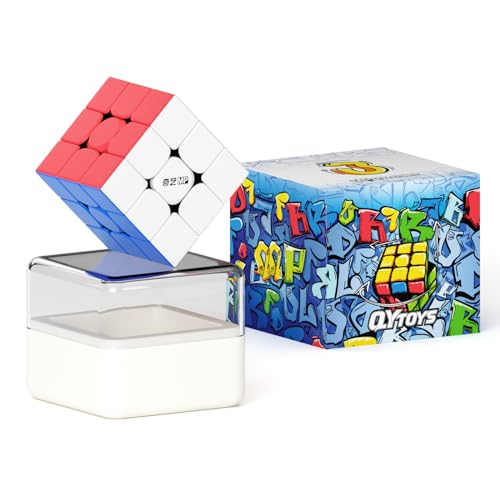 ROXENDA 3x3 Speed Zauberwürfel,3x3 Cube Professional 3x3 Würfel Knobelspiel für Erwachsene und Kinder(Magnetisch) von ROXENDA