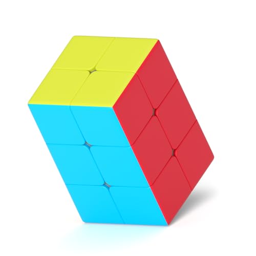 Roxenda Speed Cube 2X2X3, Irregular Puzzle Magic Cube, 2X3 Puzzle Cube for Children, Smooth Fast Cube Sequential Brain Teaser Toys for Fast Cubing Fun… von ROXENDA