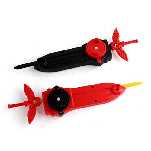 ROYJJ Battling Top Burst Orbiting Spinner Launching Set Finger Toy Accs Kids Party Favor Beyblade Burst Launcher ROYJJ Battling Top Burst Orbiting Spinner Launching Set Finger Toy Accs Kids Party Favor Beyblade Burst Launcher von ROYJJ