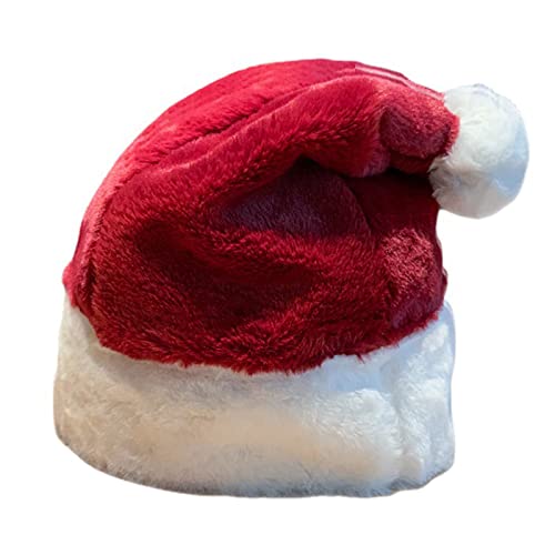 ROYJJ Modische Weihnachtsmütze aus Plüsch, Rot und Weiß, Weihnachtsmann für kalte Outdoor-Aktivitäten, Skifahren, Radfahren, Klettern, Nikolausmütze, Erwachsene, Kinder, Puppe, Mädchen, Kleinkinder ROYJJ Modische Weihnachtsmütze aus Plüsch, Rot und Weiß, Weihnachtsmann für kalte Outdoor-Aktivitäten, Skifahren, Radfahren, Klettern, Nikolausmütze, Erwachsene, Kinder, Puppe, Mädchen, Kleinkinder von ROYJJ
