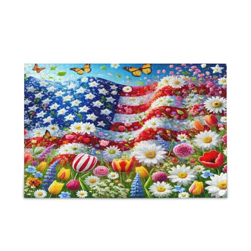 American Flag USA Wood Jigsaw Puzzles, Unique Puzzles, Pretty Puzzles, Picture Puzzle American Flag USA Wood Jigsaw Puzzles, Unique Puzzles, Pretty Puzzles, Picture Puzzle von RPLIFE