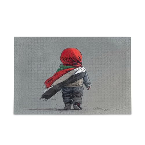Free Gaza Free Palestine Jigsaw Puzzles Wood Puzzles Adult 1000 Pieces Puzzle for Family 29.5×19.17.8 cm Free Gaza Free Palestine Jigsaw Puzzles Wood Puzzles Adult 1000 Pieces Puzzle for Family 29.5×19.17.8 cm von RPLIFE