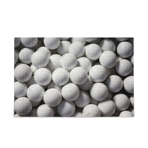 Golfbälle Holzpuzzles für Erwachsene, 1000 Teile, Puzzle für Familie, 74 x 70 cm Golfbälle Holzpuzzles für Erwachsene, 1000 Teile, Puzzle für Familie, 74 x 70 cm von RPLIFE