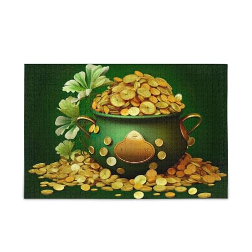 Happy St Patrick's Day Erwachsenen-Puzzle, 1000 Teile, Erwachsene, 74 x 50 cm Happy St Patrick's Day Erwachsenen-Puzzle, 1000 Teile, Erwachsene, 74 x 50 cm von RPLIFE