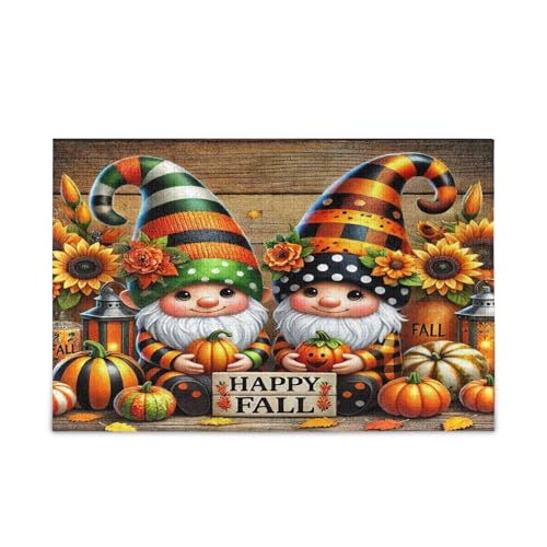 Herbst-Zwerge, Holz-Puzzle, einzigartige Puzzles, 1000 Teile, Puzzle für Erwachsene, 74 x 70 cm Herbst-Zwerge, Holz-Puzzle, einzigartige Puzzles, 1000 Teile, Puzzle für Erwachsene, 74 x 70 cm von RPLIFE