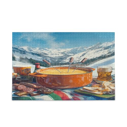 High End Fondue-Holz-Puzzles, einzigartige Puzzles, lustige Puzzles, Puzzle-Spielzeug High End Fondue-Holz-Puzzles, einzigartige Puzzles, lustige Puzzles, Puzzle-Spielzeug von RPLIFE