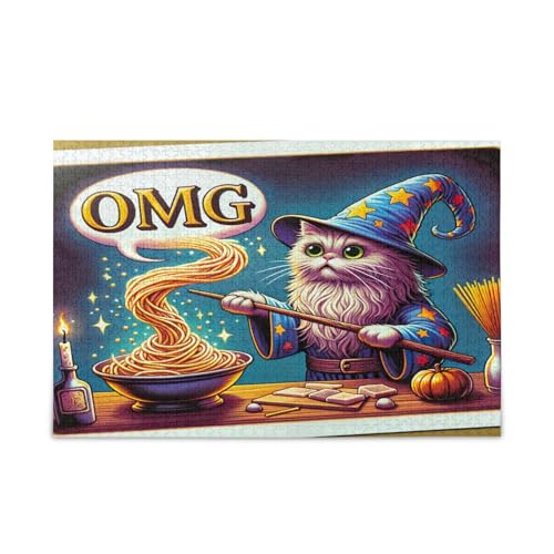 Holzpuzzle für Erwachsene 500/1000 Teile, lustige Bilderpuzzles, hübsches einzigartiges Puzzle Holzpuzzle für Erwachsene 500/1000 Teile, lustige Bilderpuzzles, hübsches einzigartiges Puzzle von RPLIFE