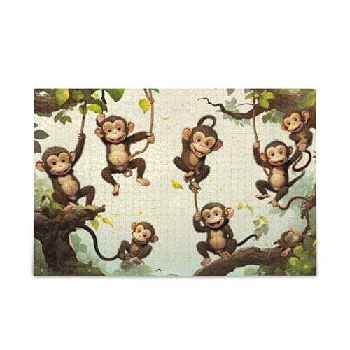 Holzpuzzle für Erwachsene 500/1000 Teile, lustige Bilderpuzzles, hübsches einzigartiges Puzzle Holzpuzzle für Erwachsene 500/1000 Teile, lustige Bilderpuzzles, hübsches einzigartiges Puzzle von RPLIFE