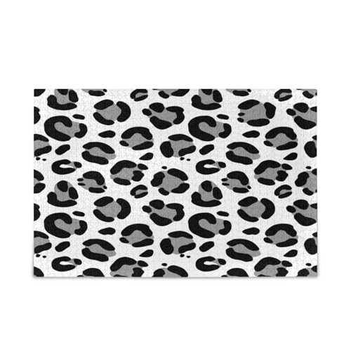 Holzpuzzle mit Leopardenmuster, 1000 Teile, Erwachsene, 74 x 50 cm Holzpuzzle mit Leopardenmuster, 1000 Teile, Erwachsene, 74 x 50 cm von RPLIFE