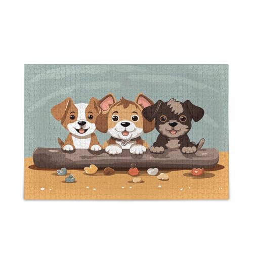 Hunde halten ein Holzpuzzle Erwachsene 1000 Teile, Holzpuzzles Erwachsene, Puzzles für Familie Hunde halten ein Holzpuzzle Erwachsene 1000 Teile, Holzpuzzles Erwachsene, Puzzles für Familie von RPLIFE