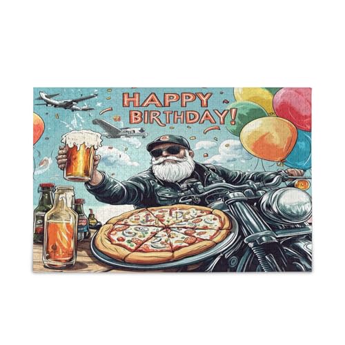 Kreative Geburtstag Erwachsene Puzzles, Puzzle 500 Teile Erwachsene, Einzigartige Puzzles, Familienpuzzles von RPLIFE
