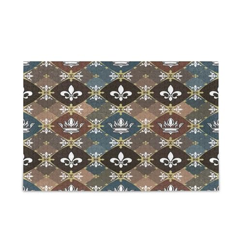 Kunstvolle Kronen und Fleur de Holz-Puzzle, schöne Puzzles für Erwachsene, 500 Teile, Puzzle für Familie, 50 x 37 cm Kunstvolle Kronen und Fleur de Holz-Puzzle, schöne Puzzles für Erwachsene, 500 Teile, Puzzle für Familie, 50 x 37 cm von RPLIFE