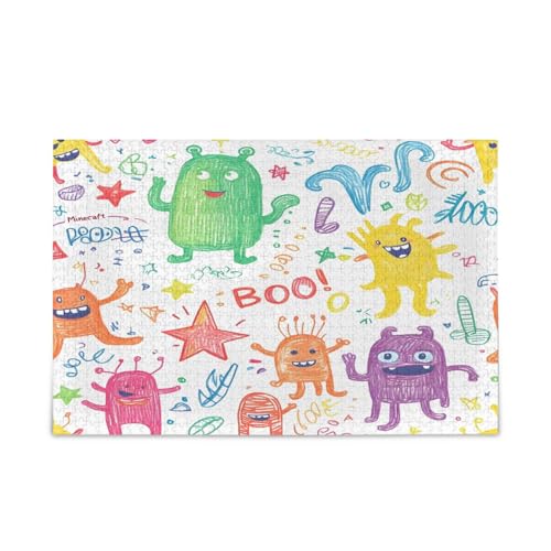 Lustige Puzzles für Erwachsene 500/1000 Teile, Holzpuzzles Erwachsene, Familienpuzzle für Kinder und Erwachsene von RPLIFE