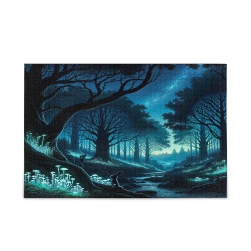Magic Forest 1000 Puzzles, Holzpuzzle für Erwachsene, Familienpuzzles Magic Forest 1000 Puzzles, Holzpuzzle für Erwachsene, Familienpuzzles von RPLIFE