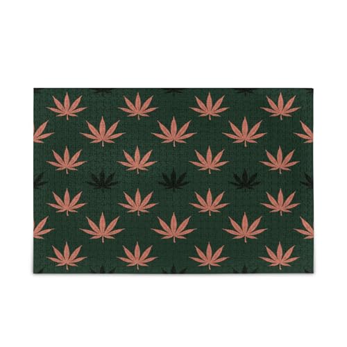Marihuana-Blätter-Puzzle, einzigartige Puzzles, 500 Teile, Puzzle für Erwachsene, 50 x 37 cm Marihuana-Blätter-Puzzle, einzigartige Puzzles, 500 Teile, Puzzle für Erwachsene, 50 x 37 cm von RPLIFE