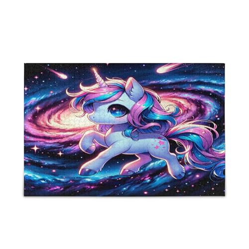 Niedliche Anime Einhorn Galaxie Weltraum Familie Puzzles für Kinder und Erwachsene Puzzles für Erwachsene 1000 Teile Hübsches Puzzle Puzzle Spielzeug Niedliche Anime Einhorn Galaxie Weltraum Familie Puzzles für Kinder und Erwachsene Puzzles für Erwachsene 1000 Teile Hübsches Puzzle Puzzle Spielzeug von RPLIFE