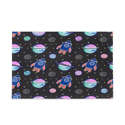 Niedliche verspielte Planeten Holzpuzzles für Familie, 1000 Teile, 29,5 × 19,78 cm Niedliche verspielte Planeten Holzpuzzles für Familie, 1000 Teile, 29,5 × 19,78 cm von RPLIFE