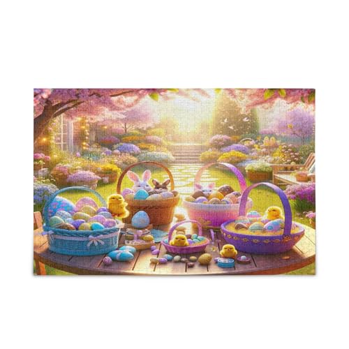 Osterkörbe Holz Puzzles Erwachsene, Gedankenspiele für Erwachsene, Hübsche Puzzles, Einzigartige Puzzles Osterkörbe Holz Puzzles Erwachsene, Gedankenspiele für Erwachsene, Hübsche Puzzles, Einzigartige Puzzles von RPLIFE