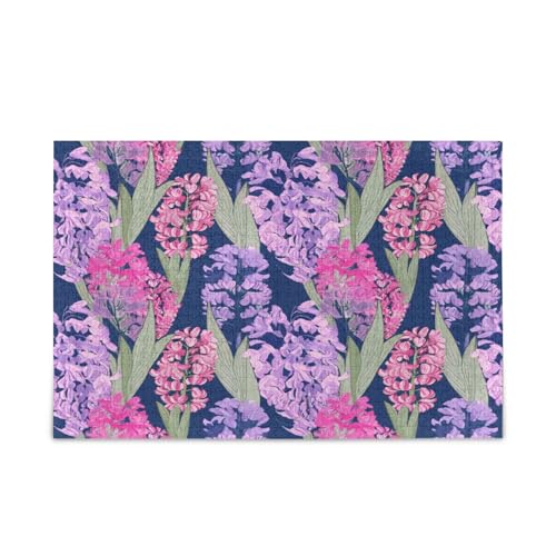 Puzzle mit Blumenhyazinthen, Violett, 1000 Teile, 74 x 50 cm von RPLIFE