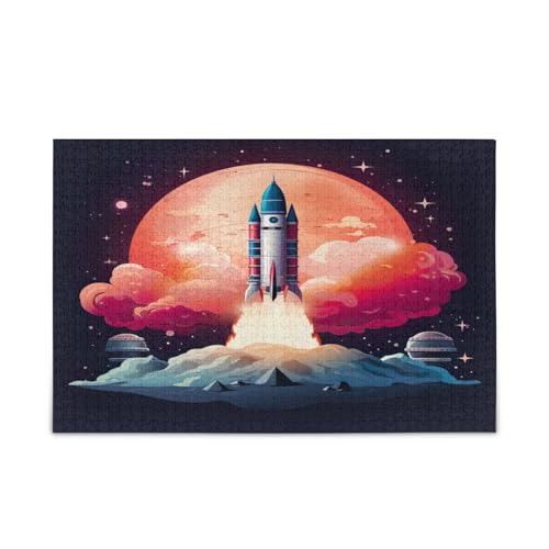 Rockets Launch Rocket Landing on Moon Flat Adult Jigsaw Puzzles Unique Puzzle Funny Puzzles Brain Game Rockets Launch Rocket Landing on Moon Flat Adult Jigsaw Puzzles Unique Puzzle Funny Puzzles Brain Game von RPLIFE