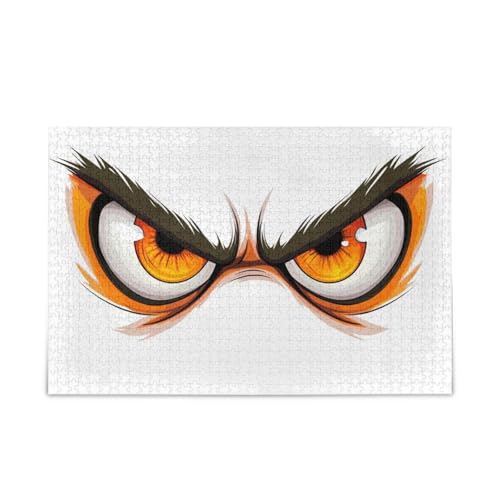 Simple Cartoon Angry Eyes Family Puzzles, Puzzle 500 Teile, Lustige Puzzles für Erwachsene, Bilderpuzzle Simple Cartoon Angry Eyes Family Puzzles, Puzzle 500 Teile, Lustige Puzzles für Erwachsene, Bilderpuzzle von RPLIFE