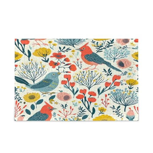 Spring Floral Birds Jigsaw Puzzles 500 Pcs Wood Puzzles Adult, Family Puzzle Spring Floral Birds Jigsaw Puzzles 500 Pcs Wood Puzzles Adult, Family Puzzle von RPLIFE