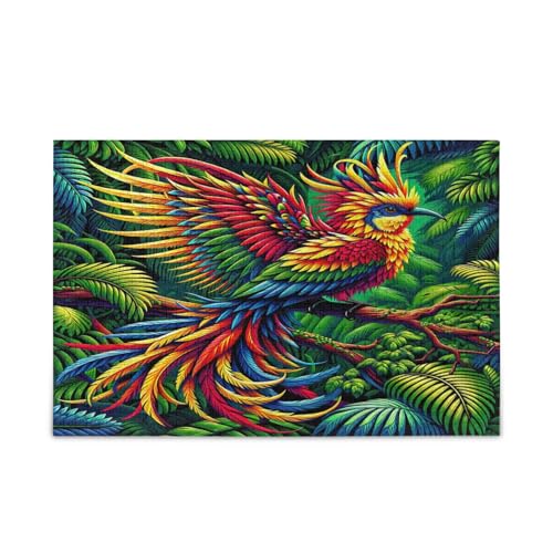 Vibrant Tropical Bird Erwachsenen-Puzzle, Puzzle-Spielzeug, 500 Teile, Puzzle für Familie, 50,5 x 37,8 cm Vibrant Tropical Bird Erwachsenen-Puzzle, Puzzle-Spielzeug, 500 Teile, Puzzle für Familie, 50,5 x 37,8 cm von RPLIFE
