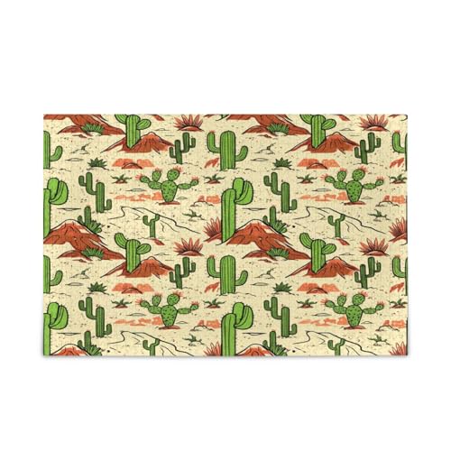 Wüsten-Kakteen Holzpuzzles für Erwachsene, 1000 Stück, 75 x 50 cm Wüsten-Kakteen Holzpuzzles für Erwachsene, 1000 Stück, 75 x 50 cm von RPLIFE
