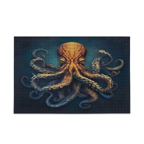 Wütende Meeresleben-Puzzle, einzigartige Puzzle, 1000 Teile, Puzzle für Erwachsene, 74 x 70 cm Wütende Meeresleben-Puzzle, einzigartige Puzzle, 1000 Teile, Puzzle für Erwachsene, 74 x 70 cm von RPLIFE