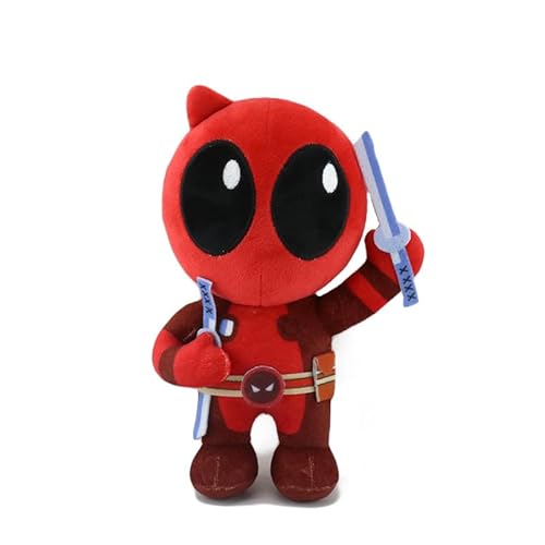 RPUCHST Deadpool Plüsch, Weiches Plüschtier, Niedlichen Figuren, Kuscheltier Plüschpuppen, Puppe für Kinder, Mädchen Plüschtiere, Anime Plüsch Toys für Mädchen Geburtstagsgeschenk RPUCHST Deadpool Plüsch, Weiches Plüschtier, Niedlichen Figuren, Kuscheltier Plüschpuppen, Puppe für Kinder, Mädchen Plüschtiere, Anime Plüsch Toys für Mädchen Geburtstagsgeschenk von RPUCHST