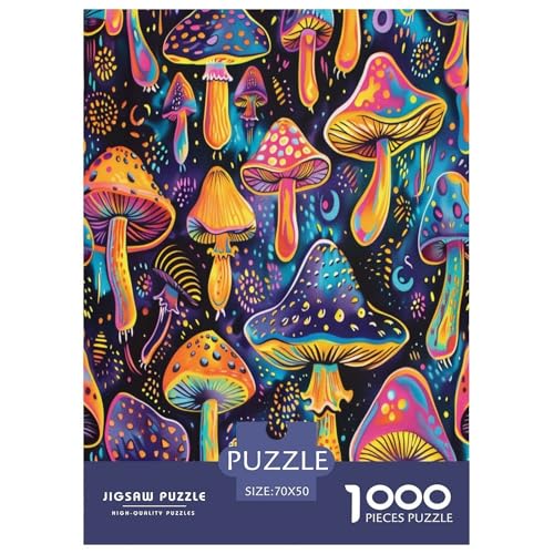 Pilze Puzzle 1000-teilige Schwer Puzzle Spielzeug Lernspiel Impossible Herausforderungsspielzeug Für Erwachsene Und Kinder Ab 12 Jahren 70x50cm/1000pcs Pilze Puzzle 1000-teilige Schwer Puzzle Spielzeug Lernspiel Impossible Herausforderungsspielzeug Für Erwachsene Und Kinder Ab 12 Jahren 70x50cm/1000pcs von RQATHDUUD