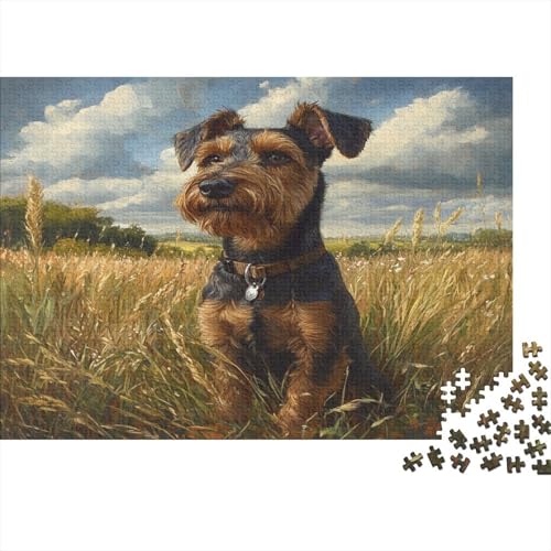 Schnauzer 1000 Stück Puzzle Für Erwachsene 1000 Stück Puzzle Für Erwachsene-Crazy Süßigkeiten-1000 Stück Puzzle Große Puzzles Kinder Lernspiel Spielzeug Geschenk Für Die Puzzel 1000pcs (75x50 von RQATHDUUD