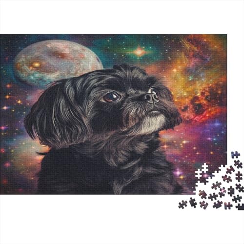 Shih Tzu. Puzzle 1000 Teile,Puzzlespiel Für Erwachsene,Impossible Puzzle,Puzzle Geschicklichkeitsspiel Für Die Ganze Familie, Geschenke Für Männer/Frauen Erwachsenen Puzzel 1000pcs (75x50cm) von RQATHDUUD