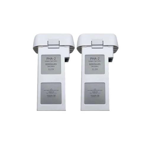 RRYUIOO 6000 MAh Plus Lithium-Ionen-Akku Akkus Mit Hoher Kapazität, Kompatibel Mit Drohnenzubehör Der Phantom 2-Serie(2pcs) von RRYUIOO