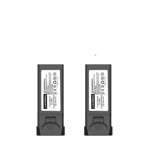 RRYUIOO 7,4 V 2200 MAh L900 Pro Se Akku L900 Se Max Rc Drone Quadcopter Akku L900 Pro/L900 Pro Se Propellerblätter Drone Zubehör(ProSe SeMax Bk 2B) von RRYUIOO