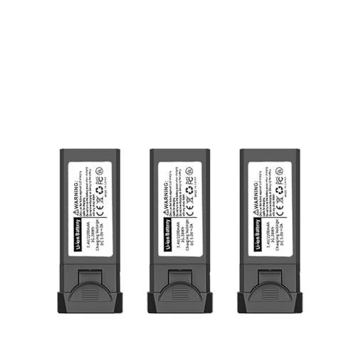 RRYUIOO 7,4 V 2200 MAh L900 Pro Se Akku L900 Se Max Rc Drone Quadcopter Akku L900 Pro/L900 Pro Se Propellerblätter Drone Zubehör(ProSe SeMax Bk 3B) von RRYUIOO